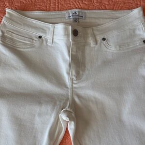 Southern Tide Women's White Skinny Jeans